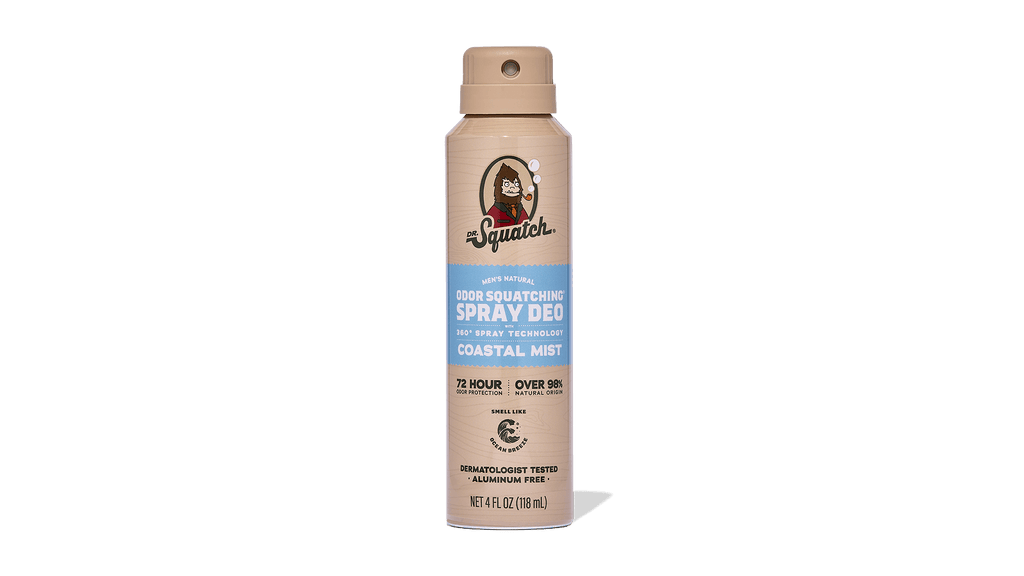 Coastal Mist Spray Deodorant - Fresh Soap That Works