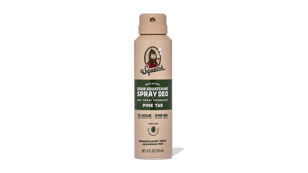 Pine Tar Spray Deodorant - Feel Good After Every Rinse