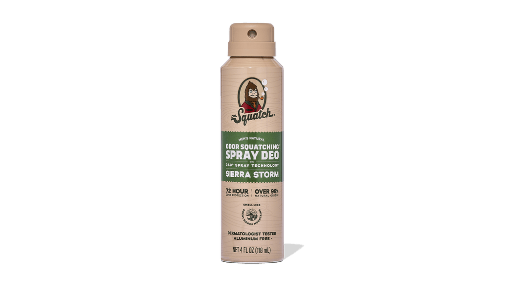 Sierra Storm Spray Deodorant - Simple Soap Big Freshness