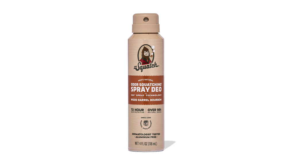 Wood Barrel Bourbon Spray Deodorant - Smell Like You Tried