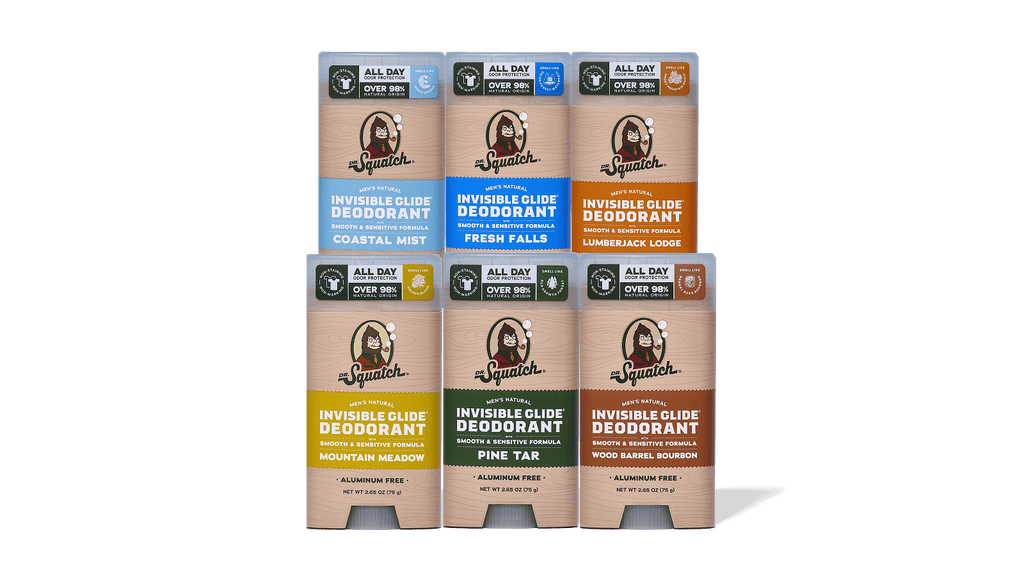 Invisible Glide 6-Pack - Bold Scents for Clean Skin