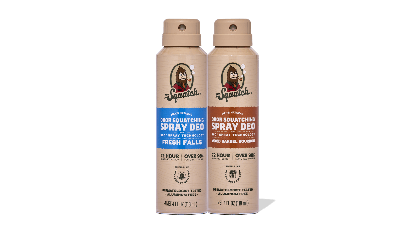 Spray Deodorant 2-Pack - Make Your Shower Work Harder