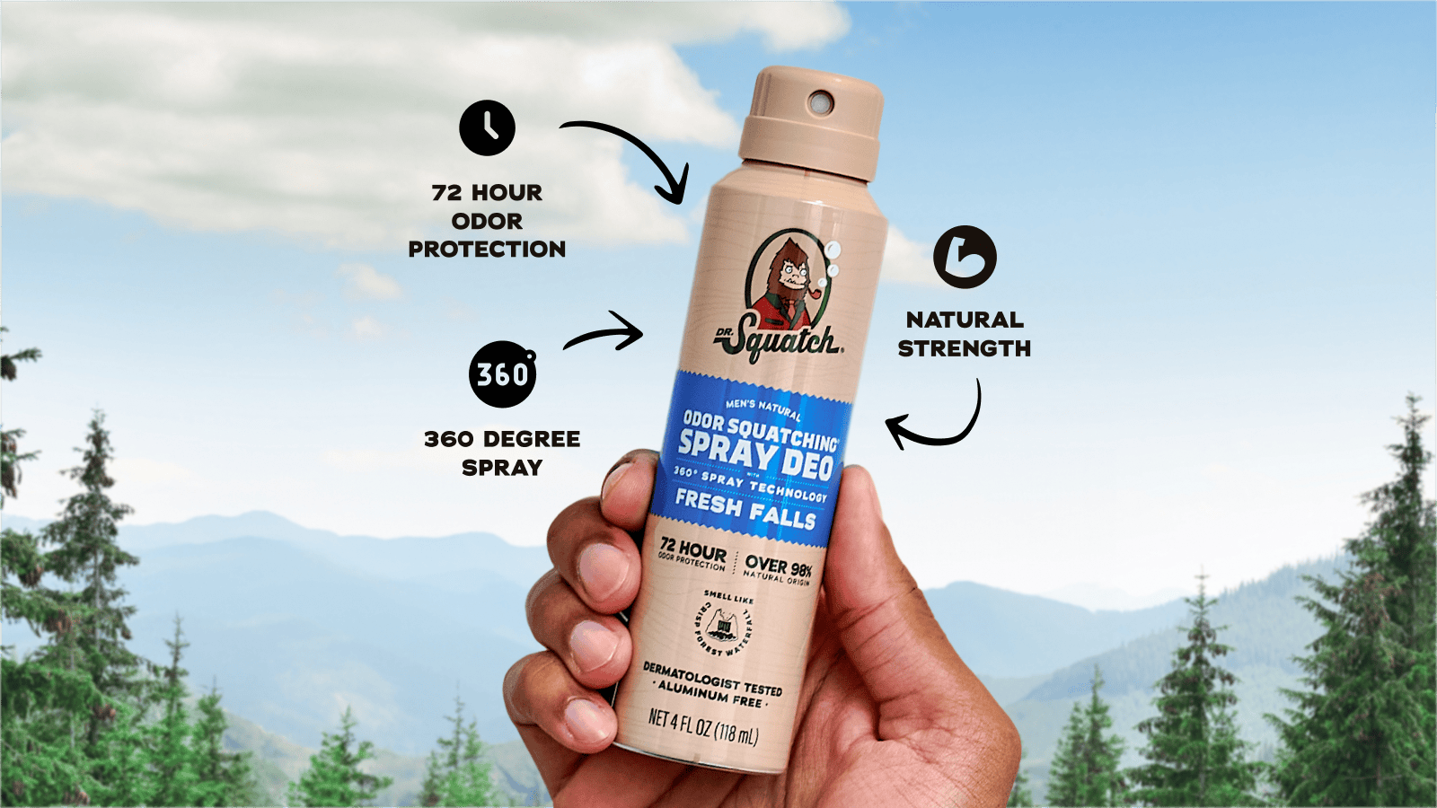 Spray Deodorant 2-Pack - Make Your Shower Work Harder