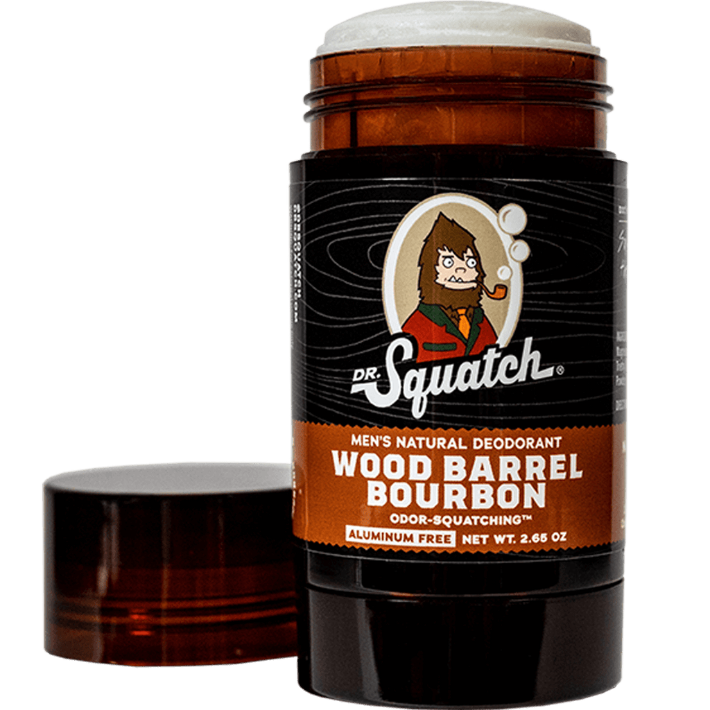 Essentials: Wood Barrel Bourbon Deodorant - Clean That Hits Different