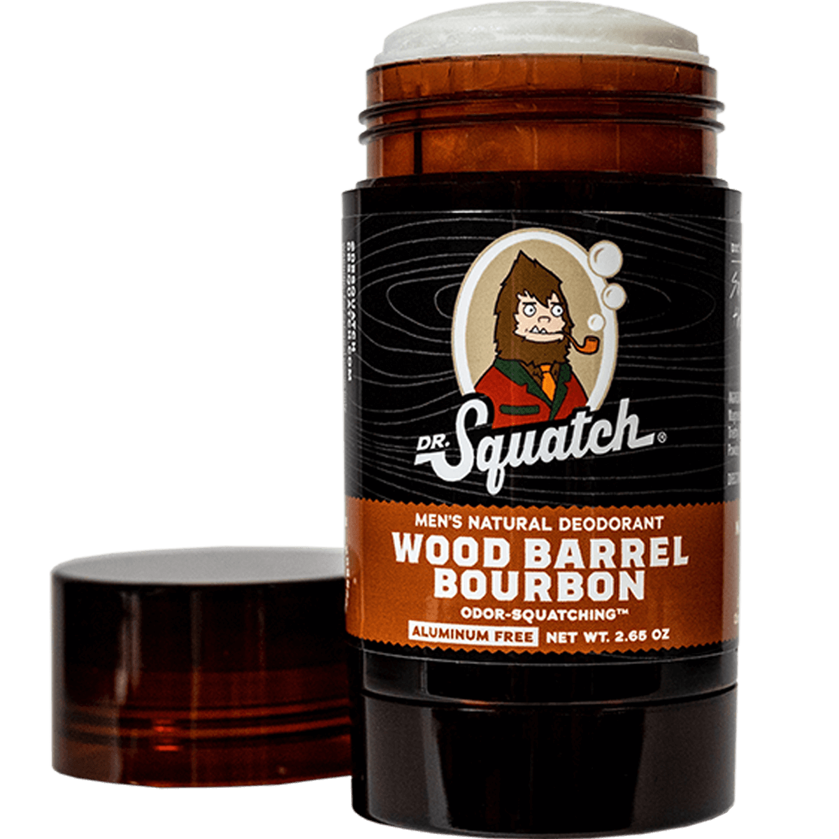 Essentials: Wood Barrel Bourbon Deodorant - Clean That Hits Different