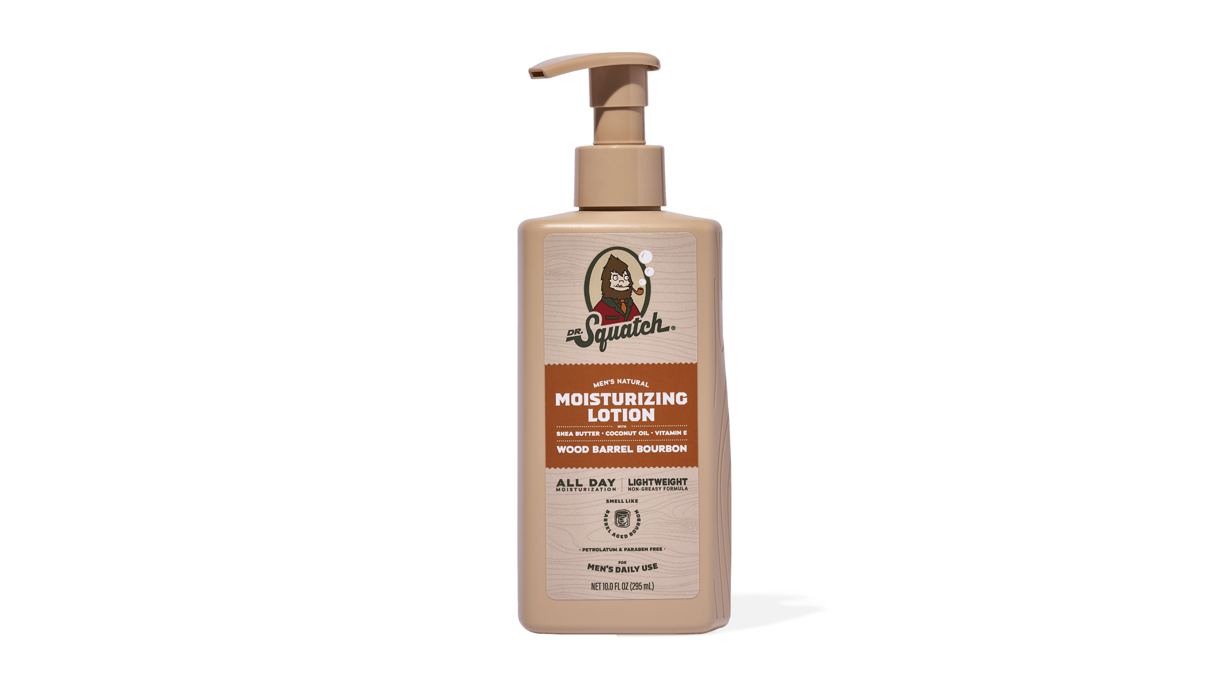 Wood Barrel Bourbon Lotion - Wash Up and Win the Day