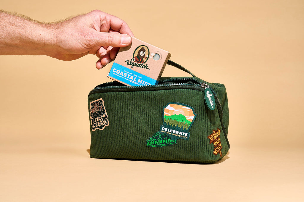 FREE Toiletry Bag + 9-Pack Bar Soap - Freshness for the Daily Grind