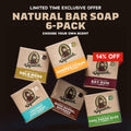 Exclusive: Bar Soap 6-Pack - Shower Like a Grown Man