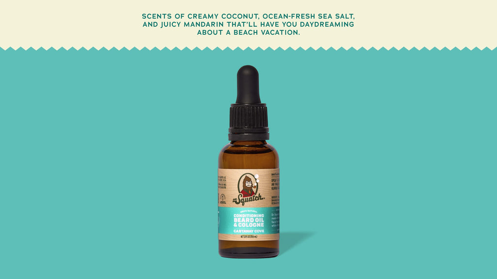 Castaway Cove Beard Oil & Cologne - Upgrade Your Soap Game