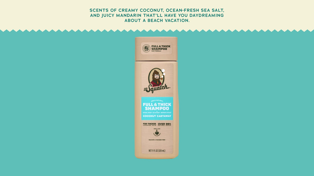 Coconut Castaway Full & Thick Shampoo - Clean Up and Feel Ready