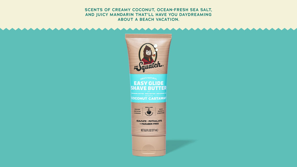 Easy Glide Shave Butter Coconut Castaway - Turn Sweat Into Fresh