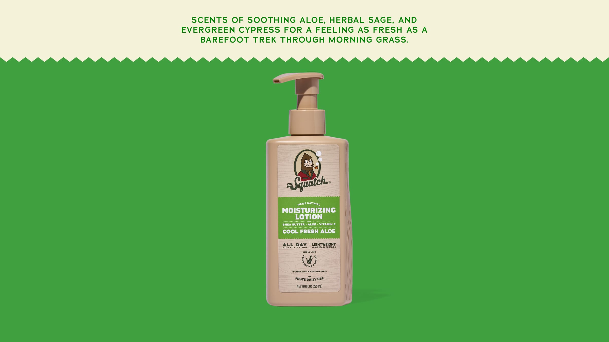 Cool Fresh Aloe Lotion - Fresh Starts in the Shower