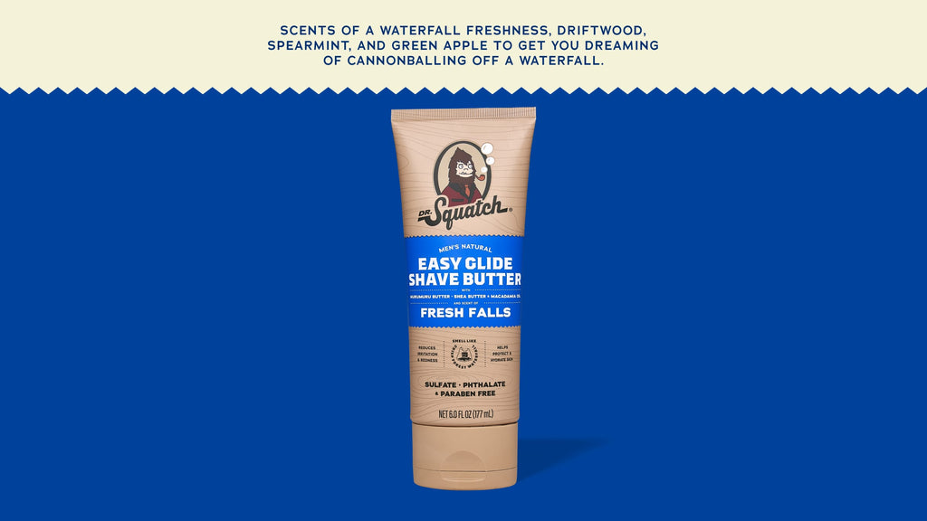Easy Glide Shave Butter Fresh Falls - Shower Fresh and Guy Approved