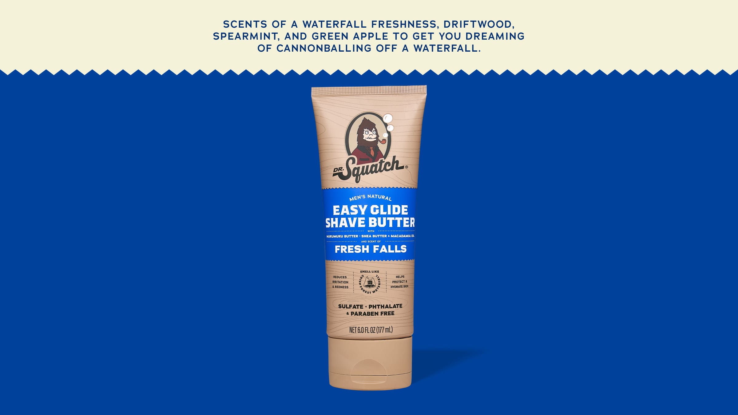 Easy Glide Shave Butter Fresh Falls - Shower Fresh and Guy Approved