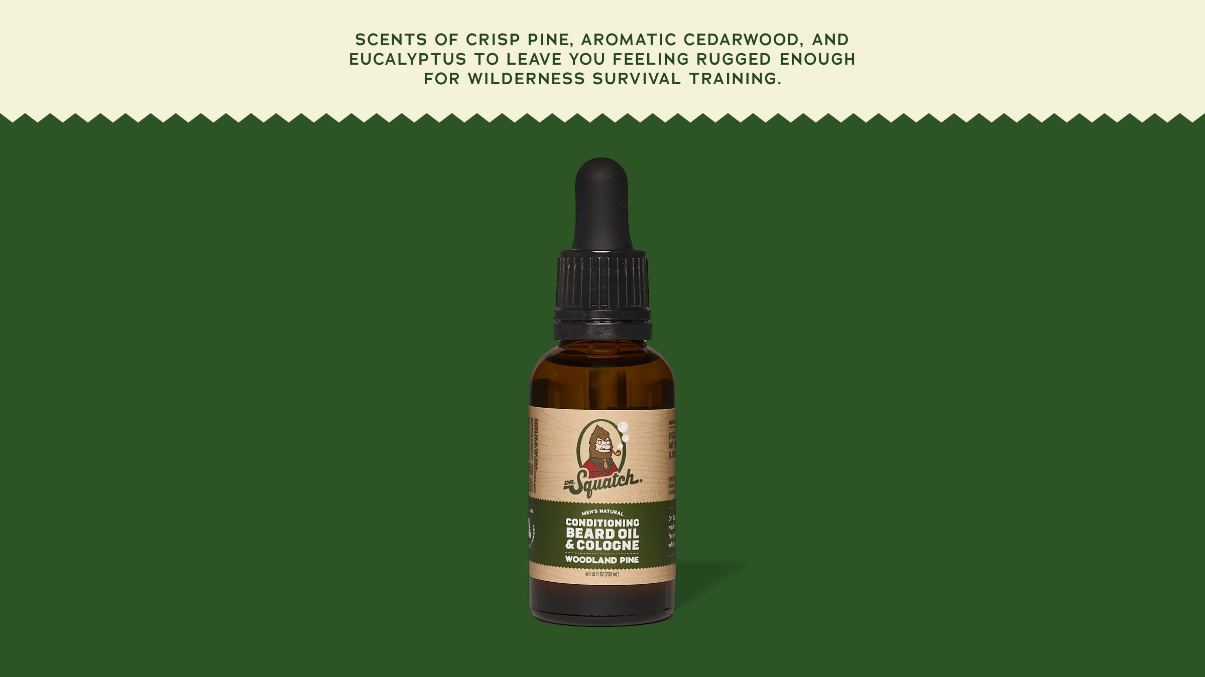 Conditioning Beard Oil & Cologne Woodland Pine - Freshen Up Your Day