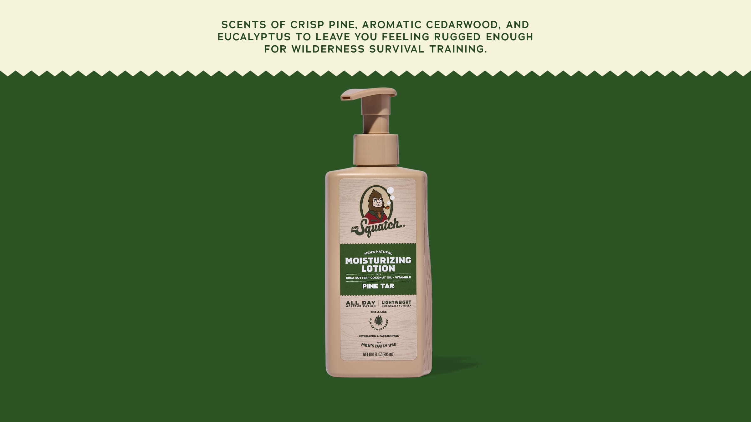 Pine Tar Lotion - Soap With a Fresh Kick