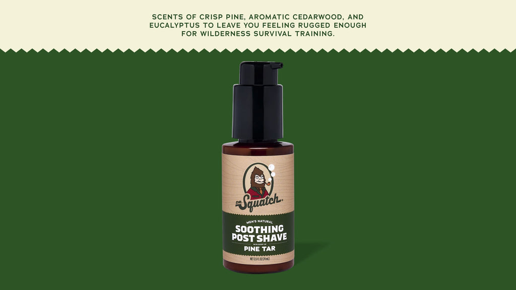 Soothing Post Shave Pine Tar - Your Bathroom Deserves Better