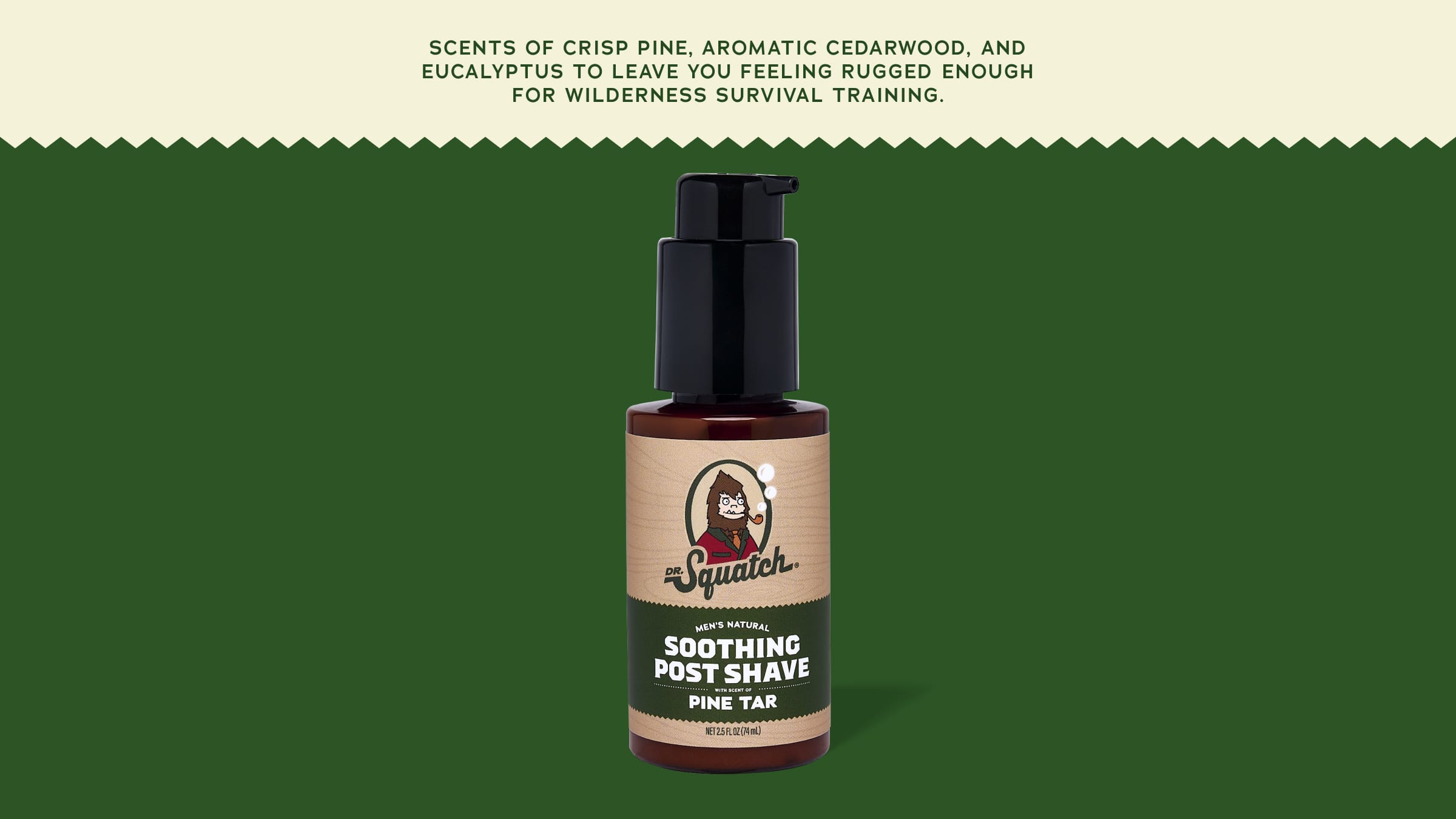 Soothing Post Shave Pine Tar - Your Bathroom Deserves Better