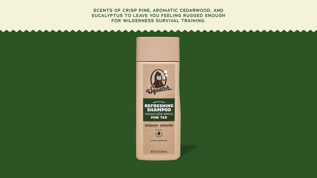 Pine Tar Shampoo - Set the Fresh Bar Standard