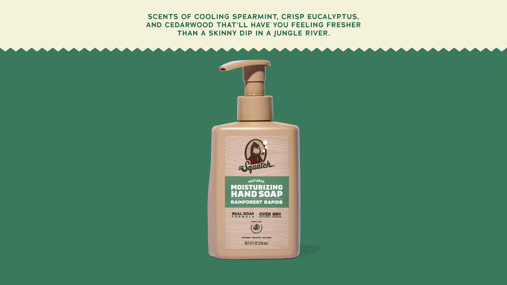 Rainforest Rapids Hand Soap - Clean Skin Bold Energy