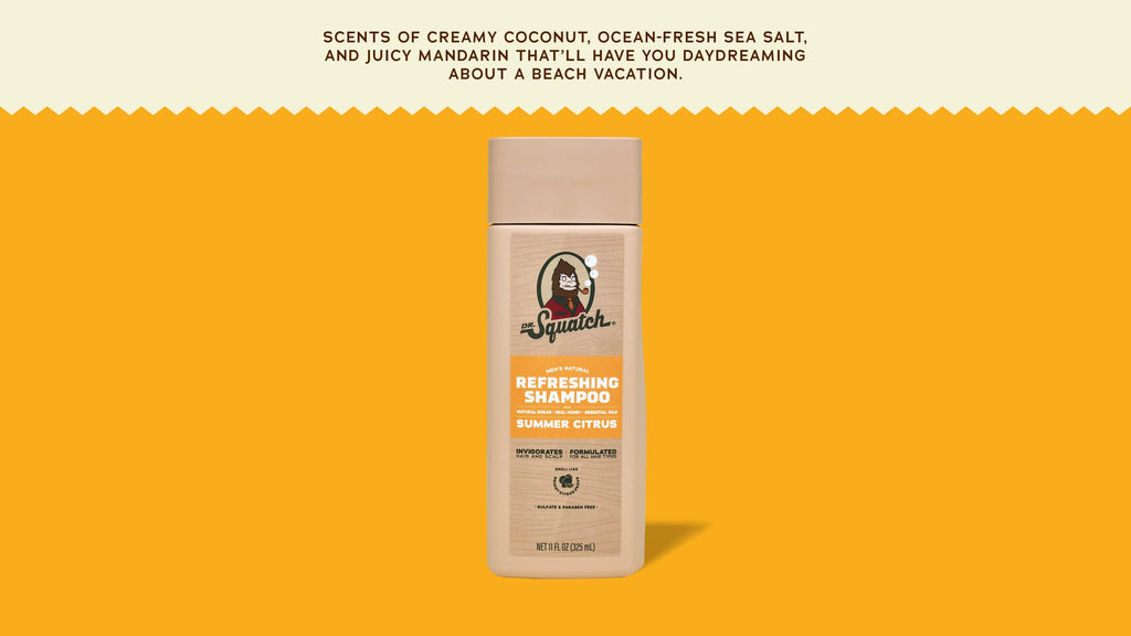 Summer Citrus Shampoo - Clean Scent With Strong Vibes