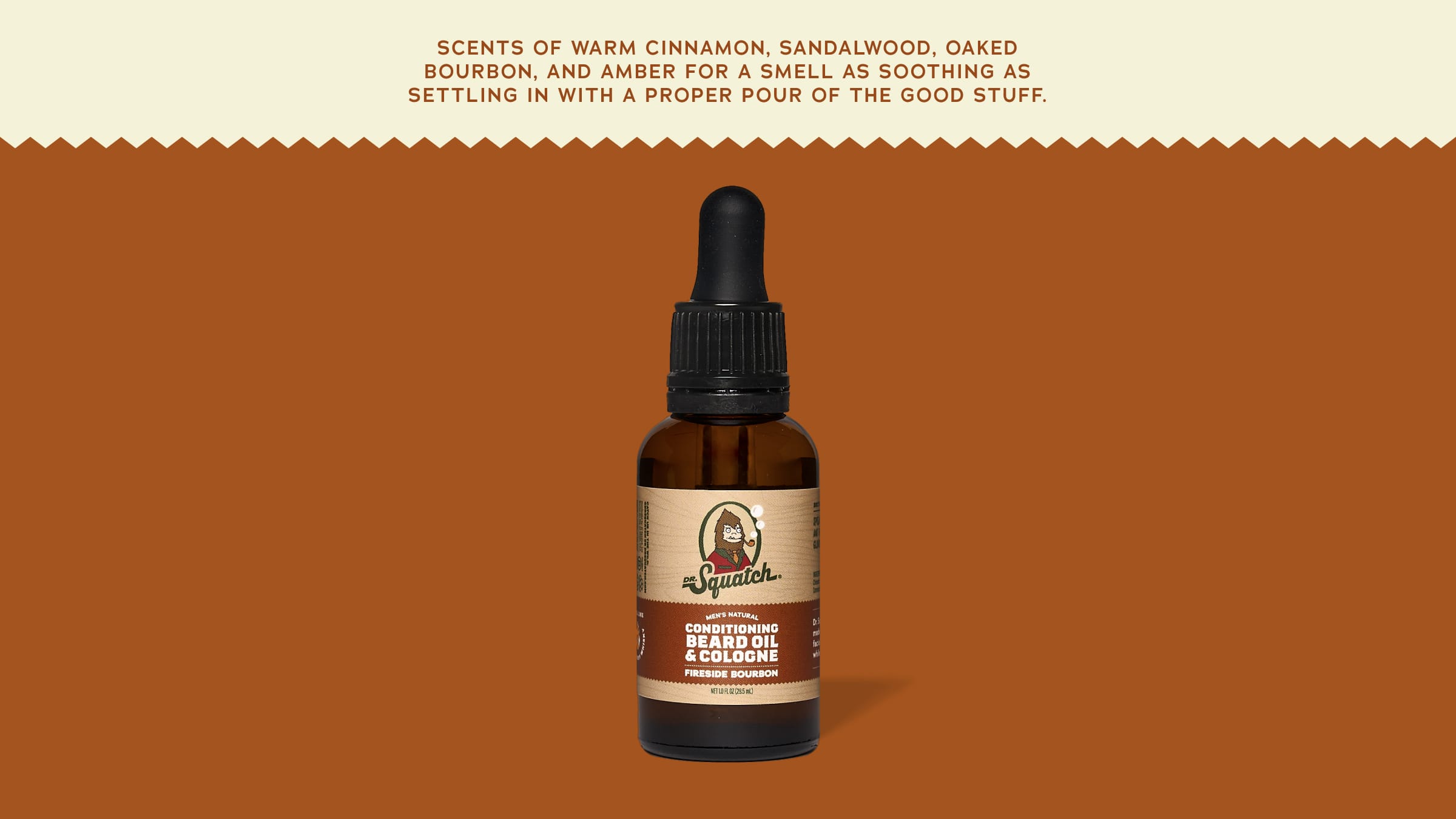 Conditioning Beard Oil & Cologne Fireside Bourbon - Your Daily Fresh Reset