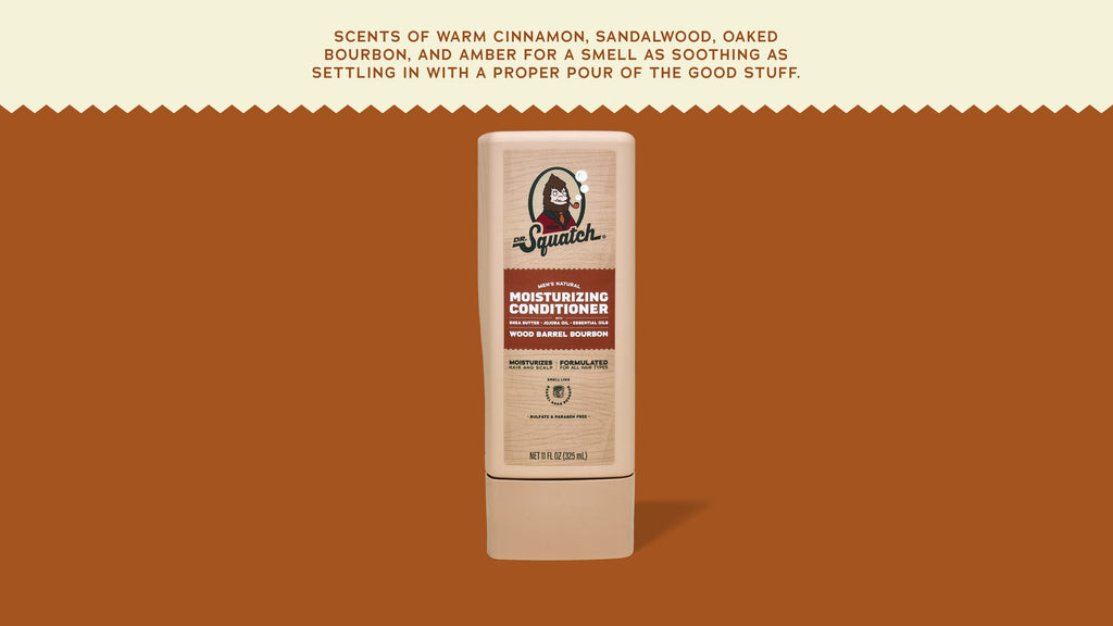 Wood Barrel Bourbon Conditioner - Freshen Your Shower Game