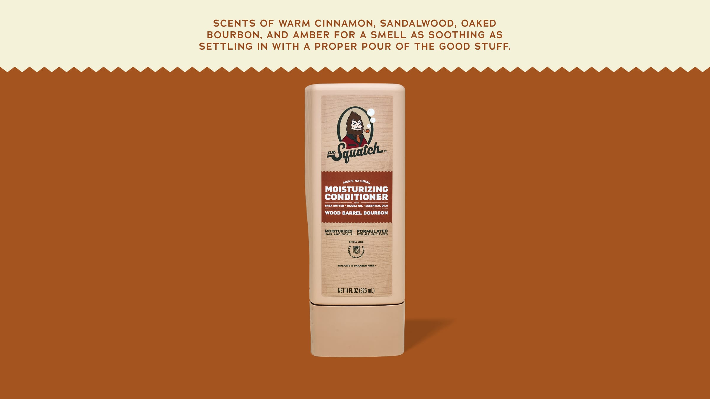 Wood Barrel Bourbon Conditioner - Freshen Your Shower Game