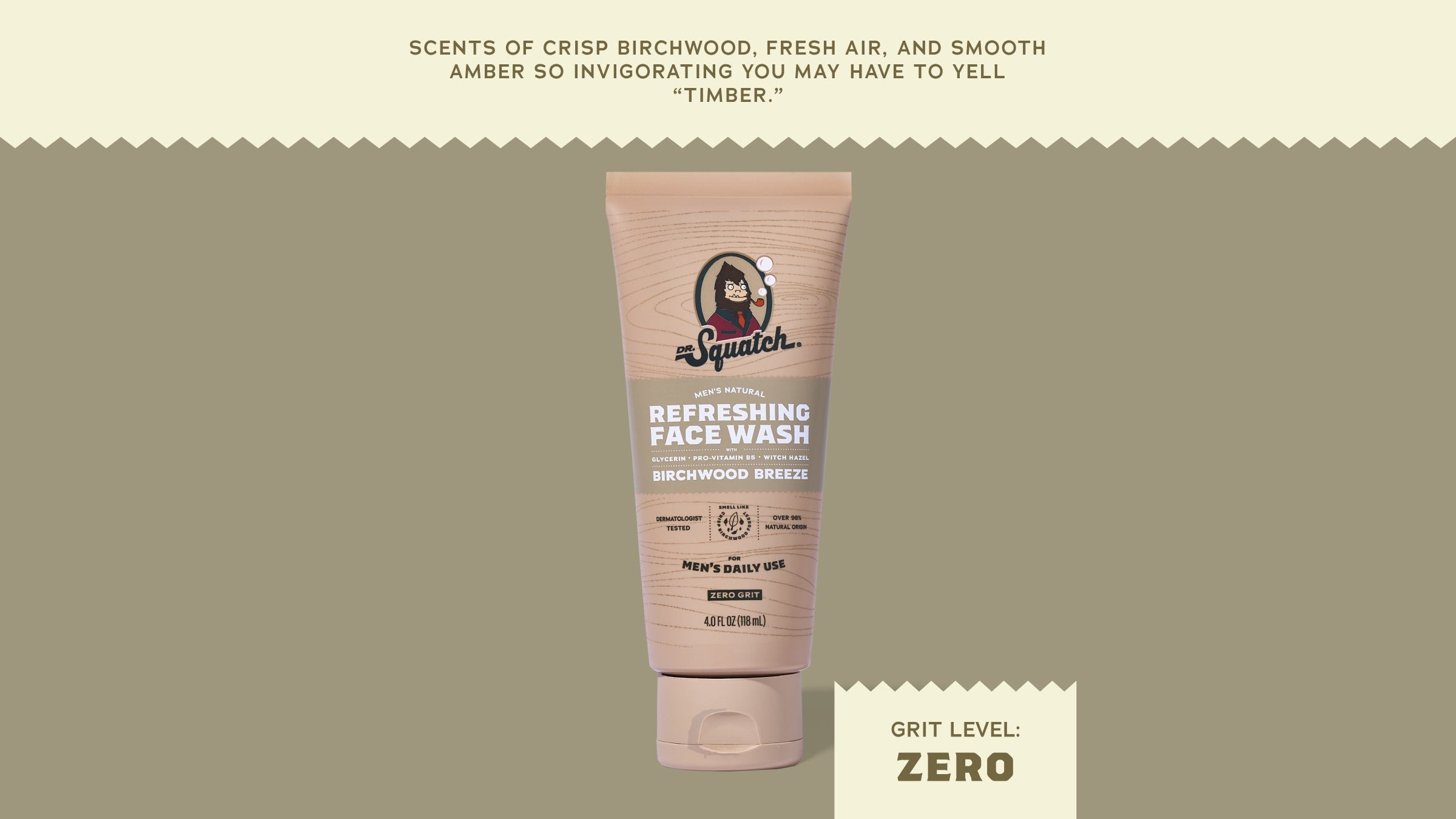 Birchwood Breeze Refreshing Face Wash - Fresh Skin Strong Start
