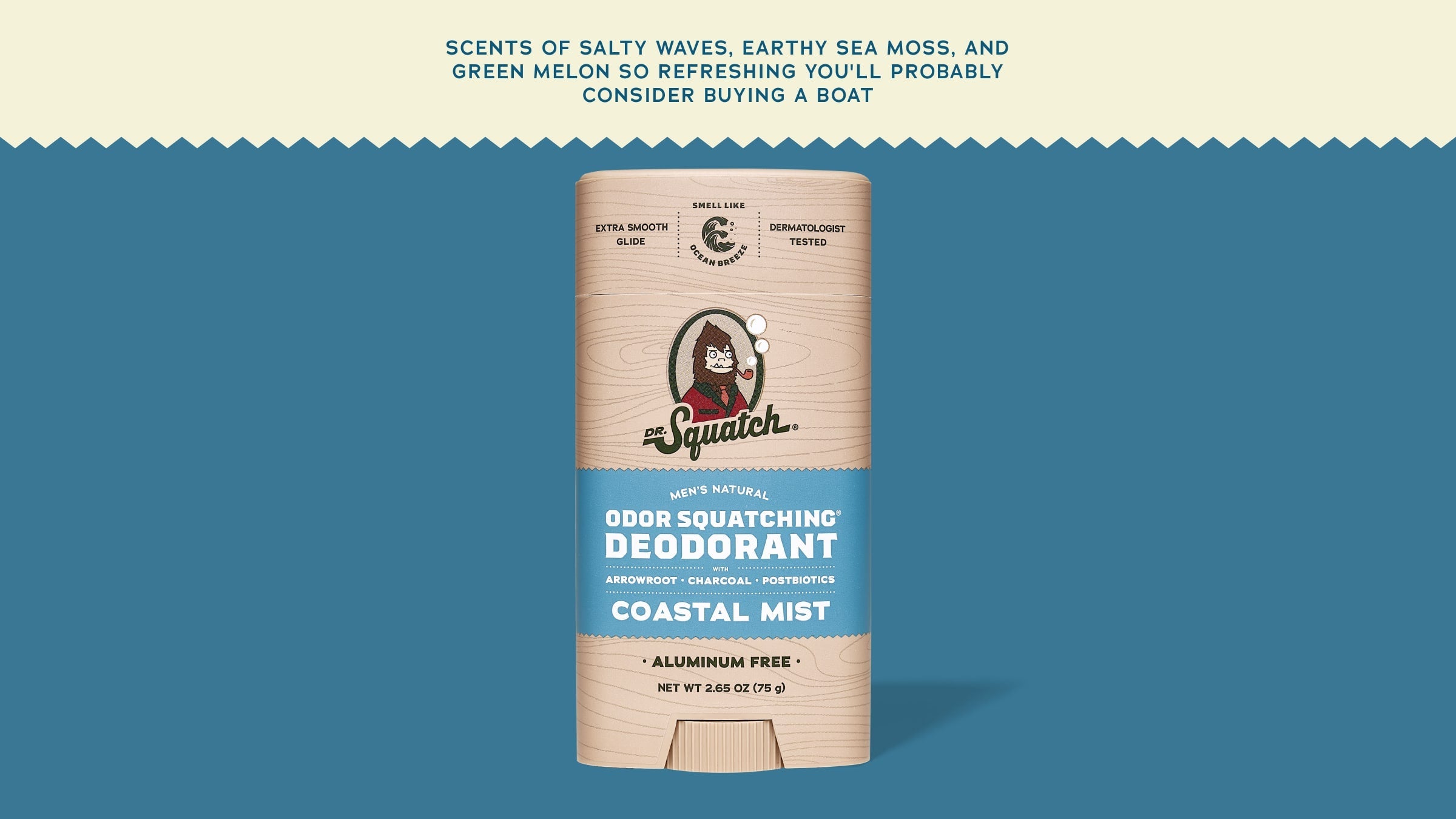 Coastal Mist Deodorant - Bring Fresh to Your Bathroom