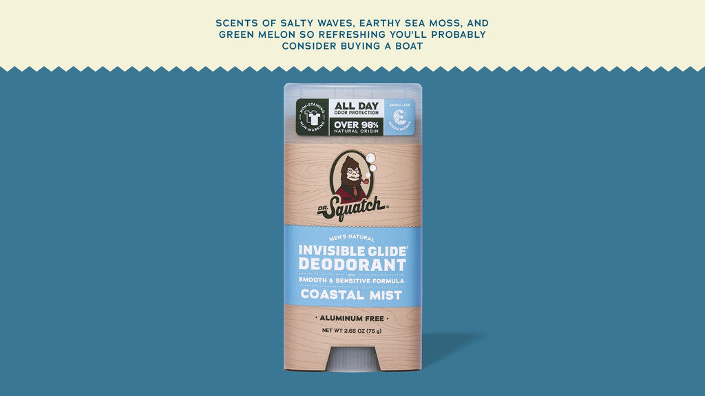 Coastal Mist Invisible Glide Deodorant - Finish With a Fresh Scent