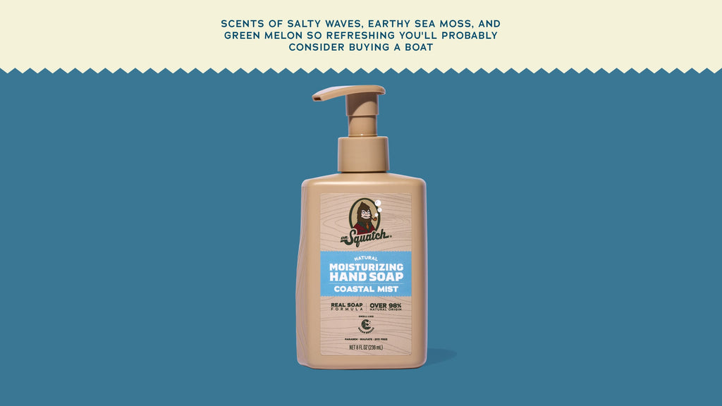 Coastal Mist Hand Soap - Soap Worth Showing Off