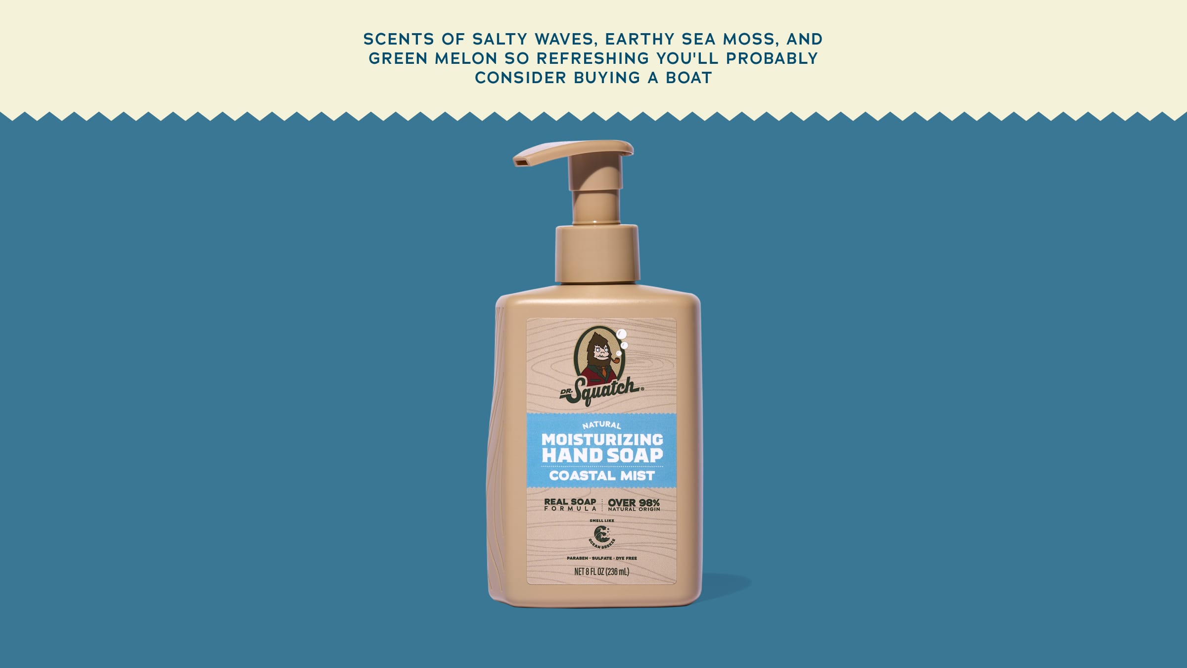 Coastal Mist Hand Soap - Soap Worth Showing Off