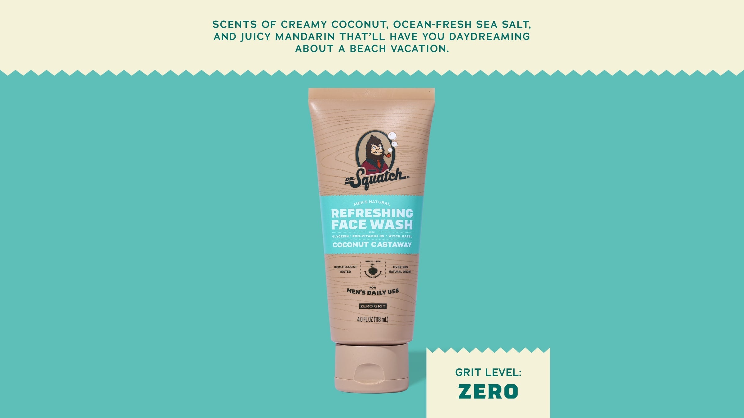 Coconut Castaway Refreshing Face Wash - Freshness That Stays With You