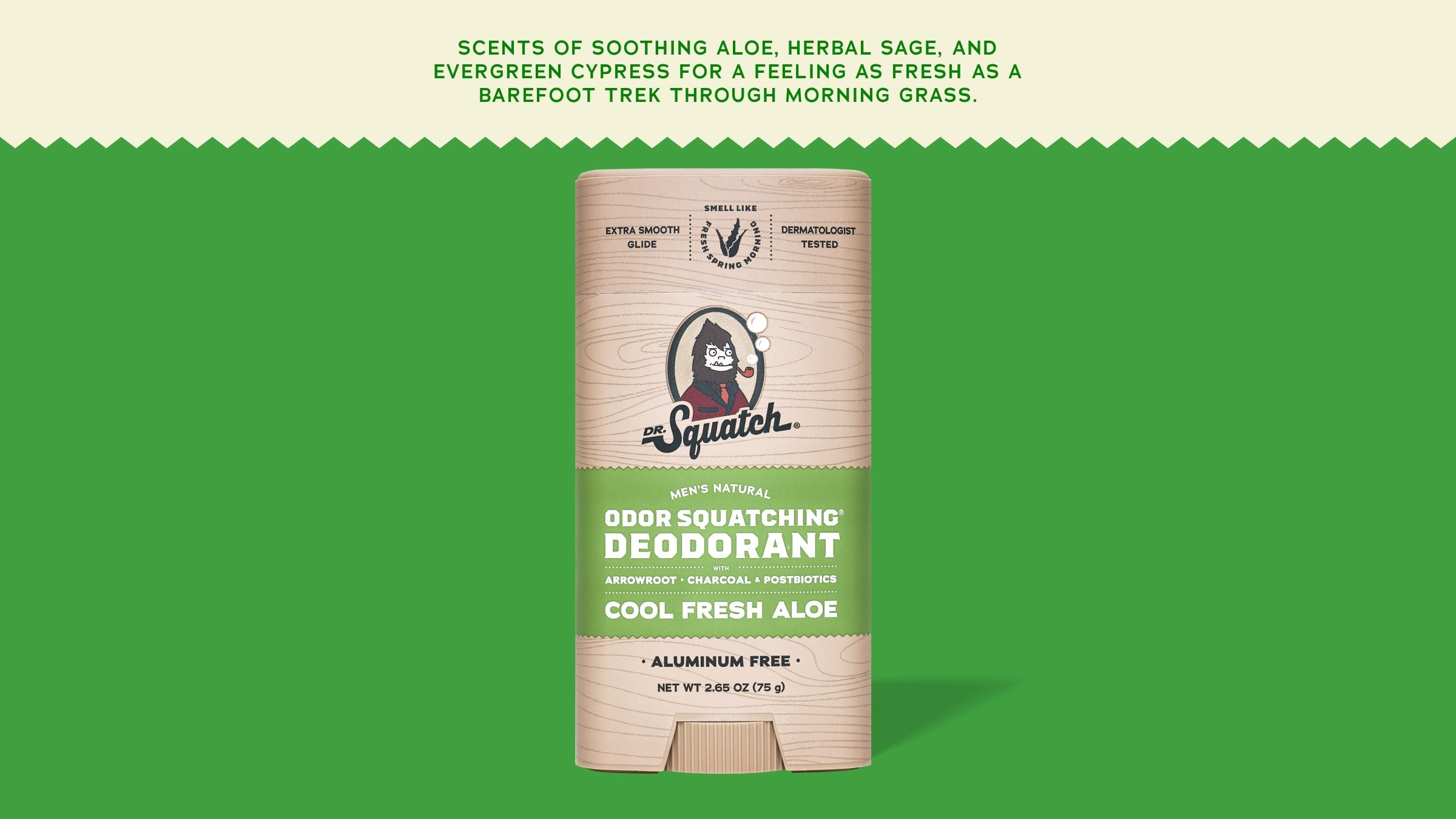 Cool Fresh Aloe Deodorant - Smell Clean and Stay Sharp