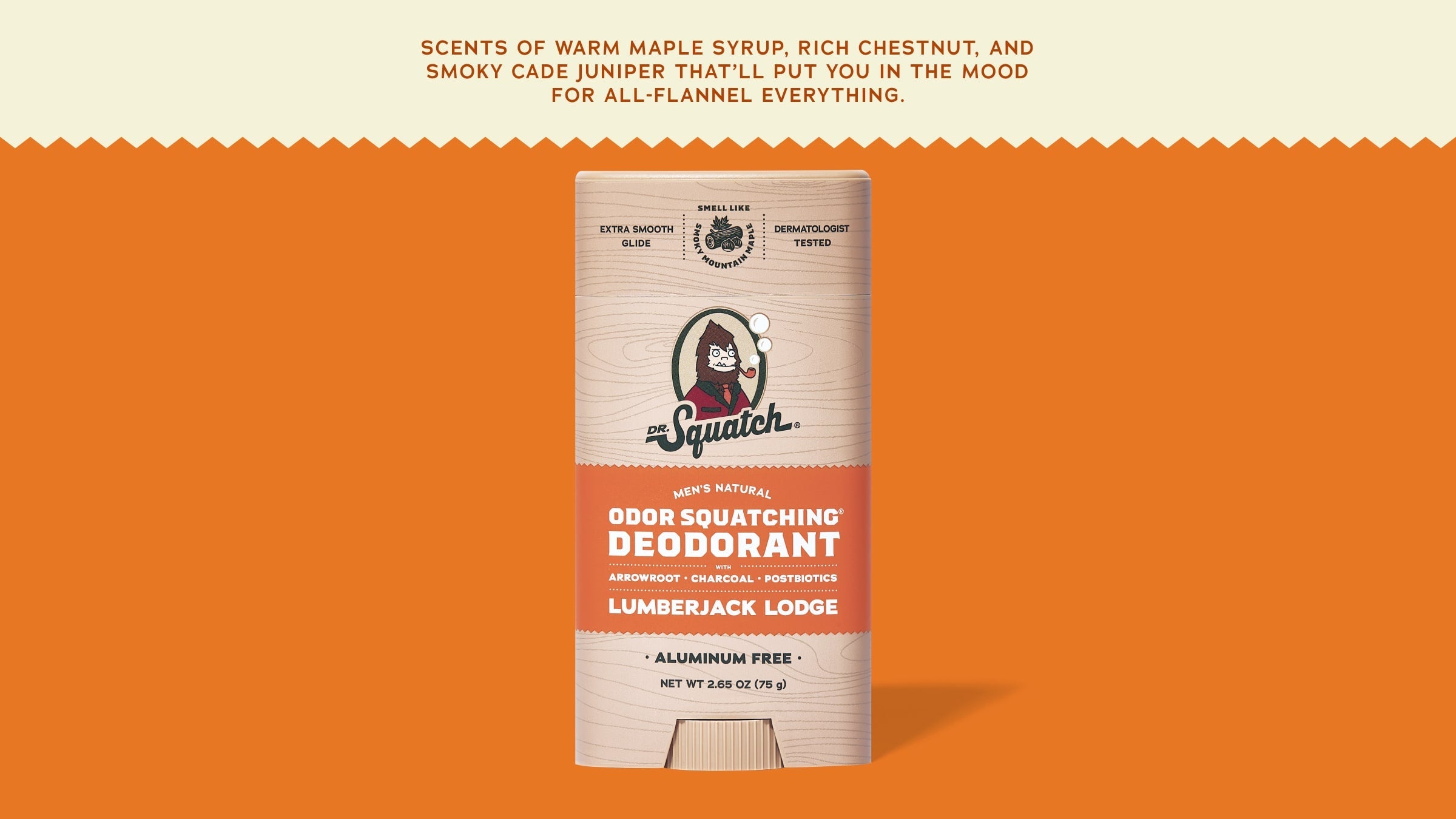 Lumberjack Lodge Deodorant - Wake Up and Wash Better