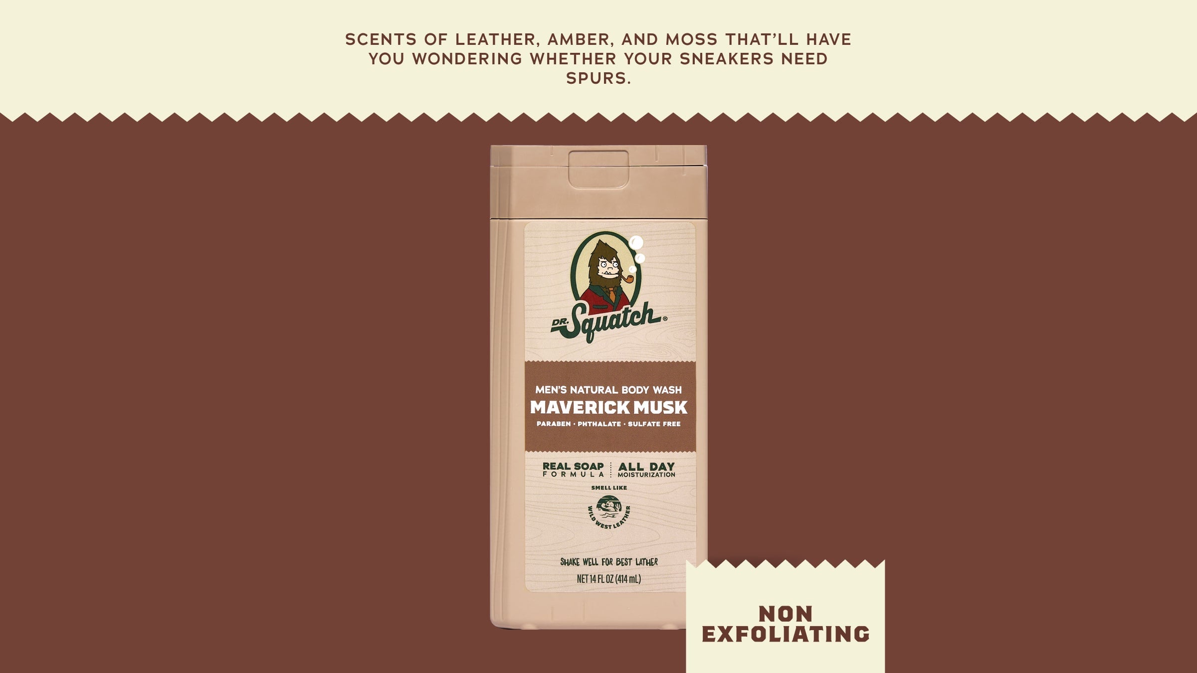 14 oz Maverick Musk Body Wash - Get a Better Clean