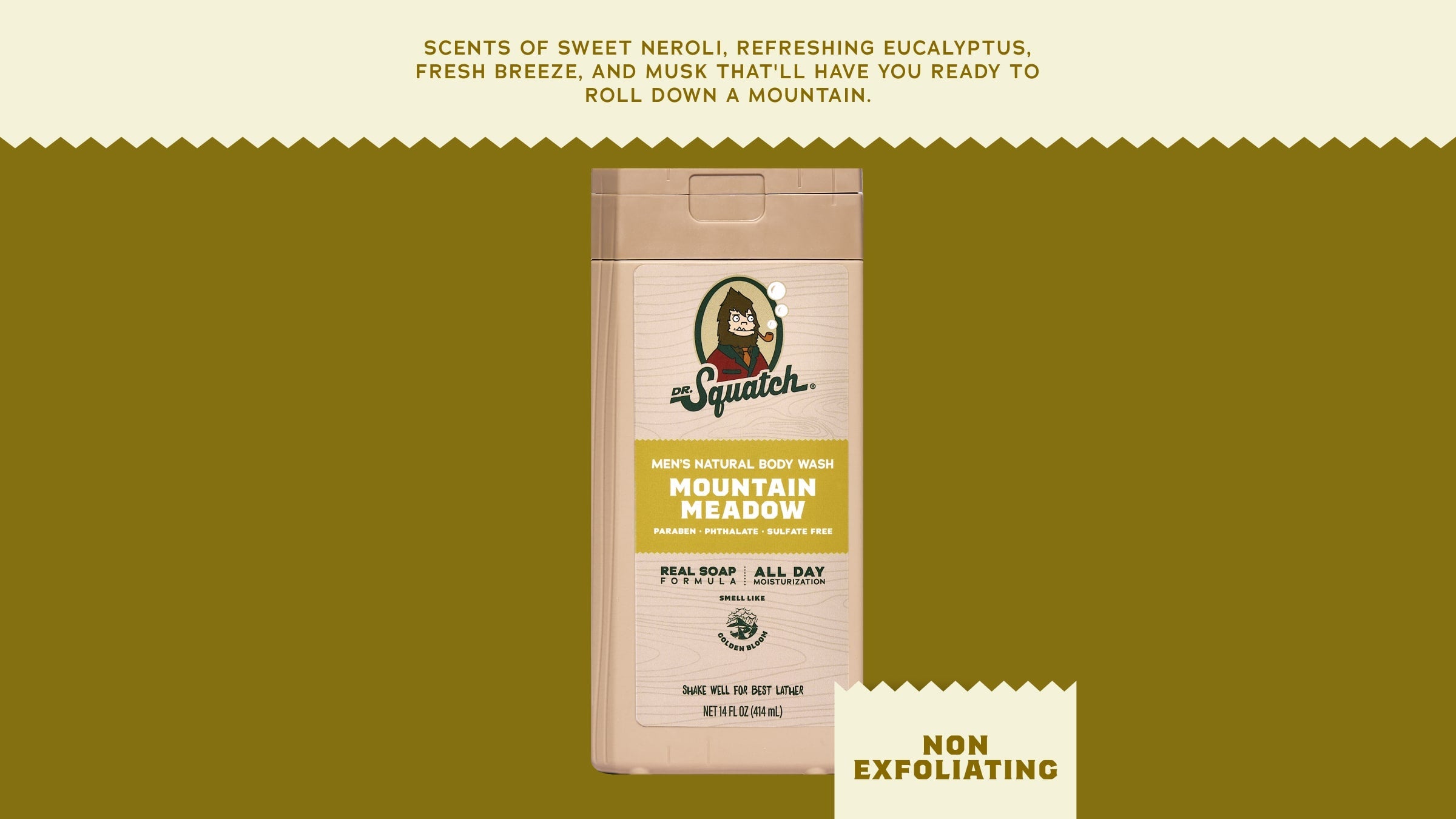 14 oz Mountain Meadow Body Wash - Your Shower Just Got Better