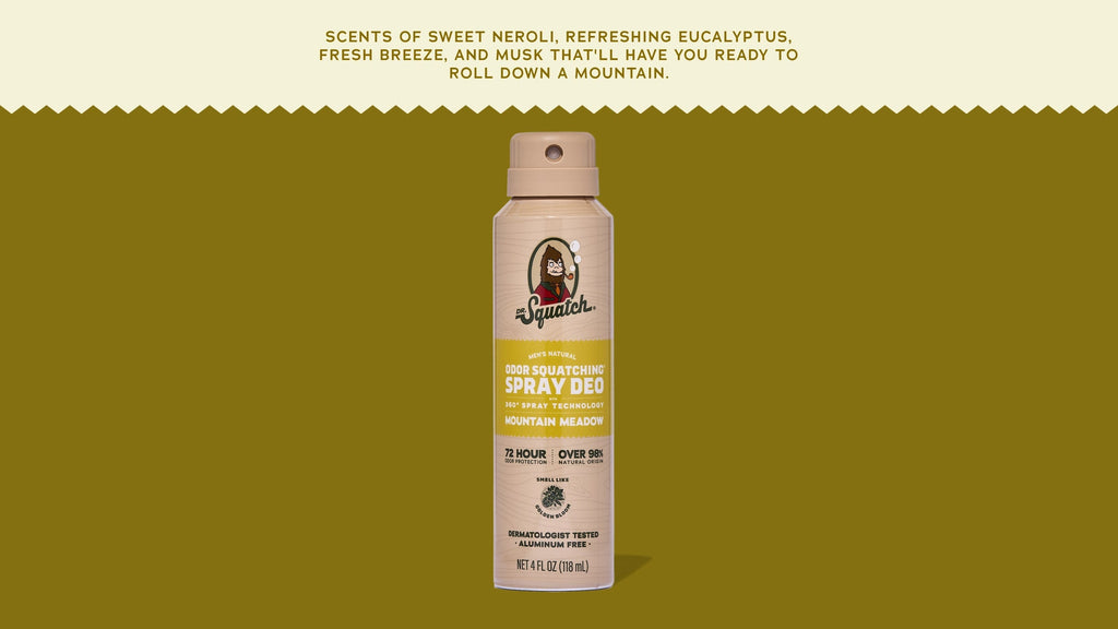 Mountain Meadow Spray Deodorant - Freshen Your Daily Routine