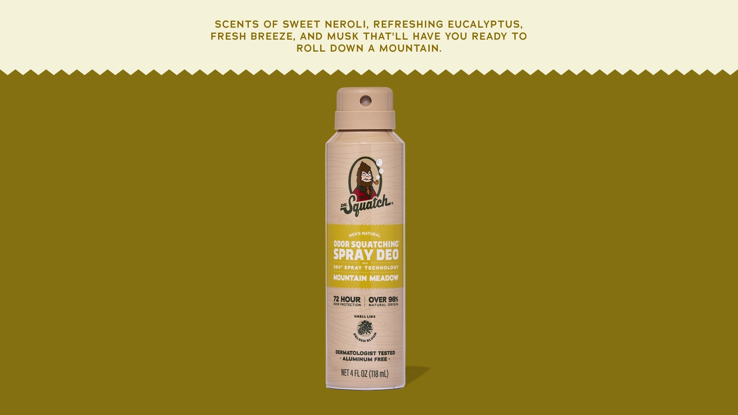 Mountain Meadow Spray Deodorant - Freshen Your Daily Routine