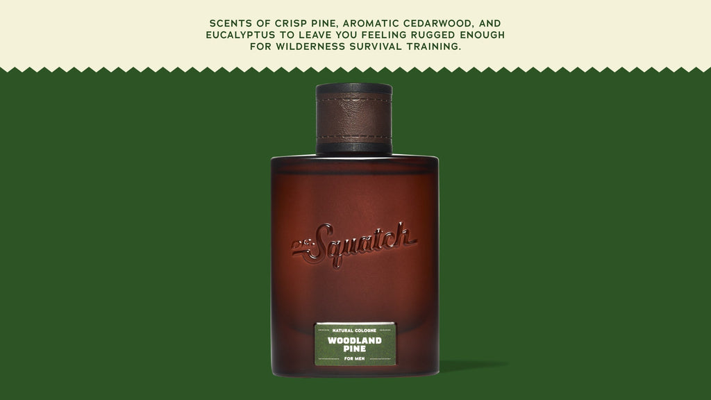 Woodland Pine Cologne - Wash Hard and Rinse Clean