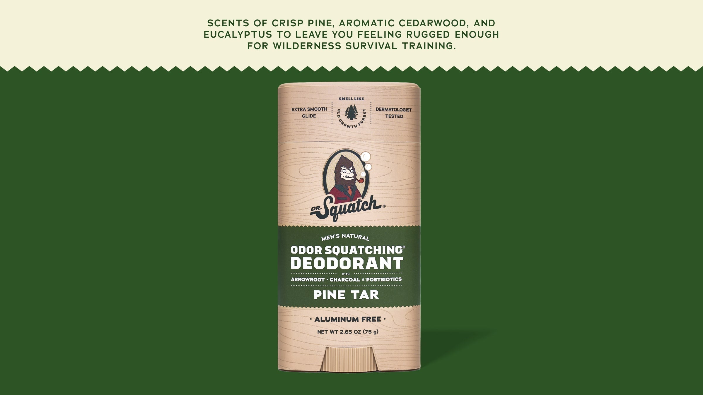 Pine Tar Deodorant - Shower Better Today
