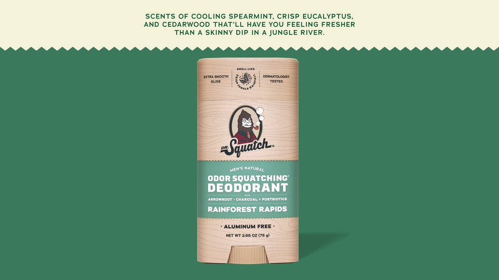 Rainforest Rapids Deodorant - Rugged Soap for Men