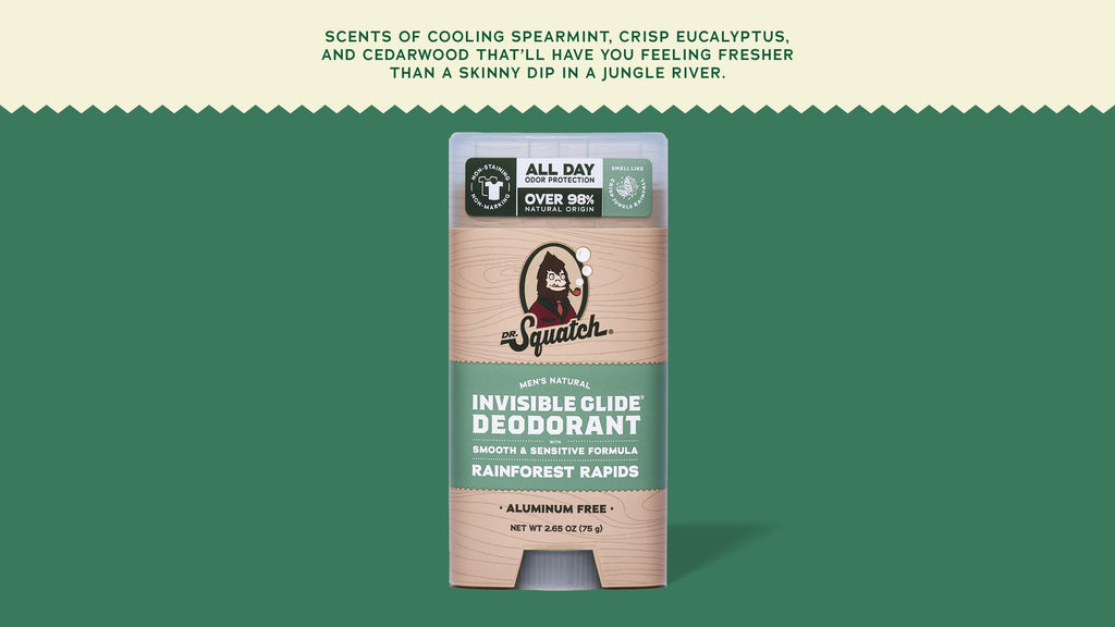Rainforest Rapids Invisible Glide Deodorant - Make Mornings Smell Better