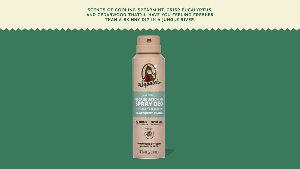 Rainforest Rapids Spray Deodorant - Good Morning Good Soap