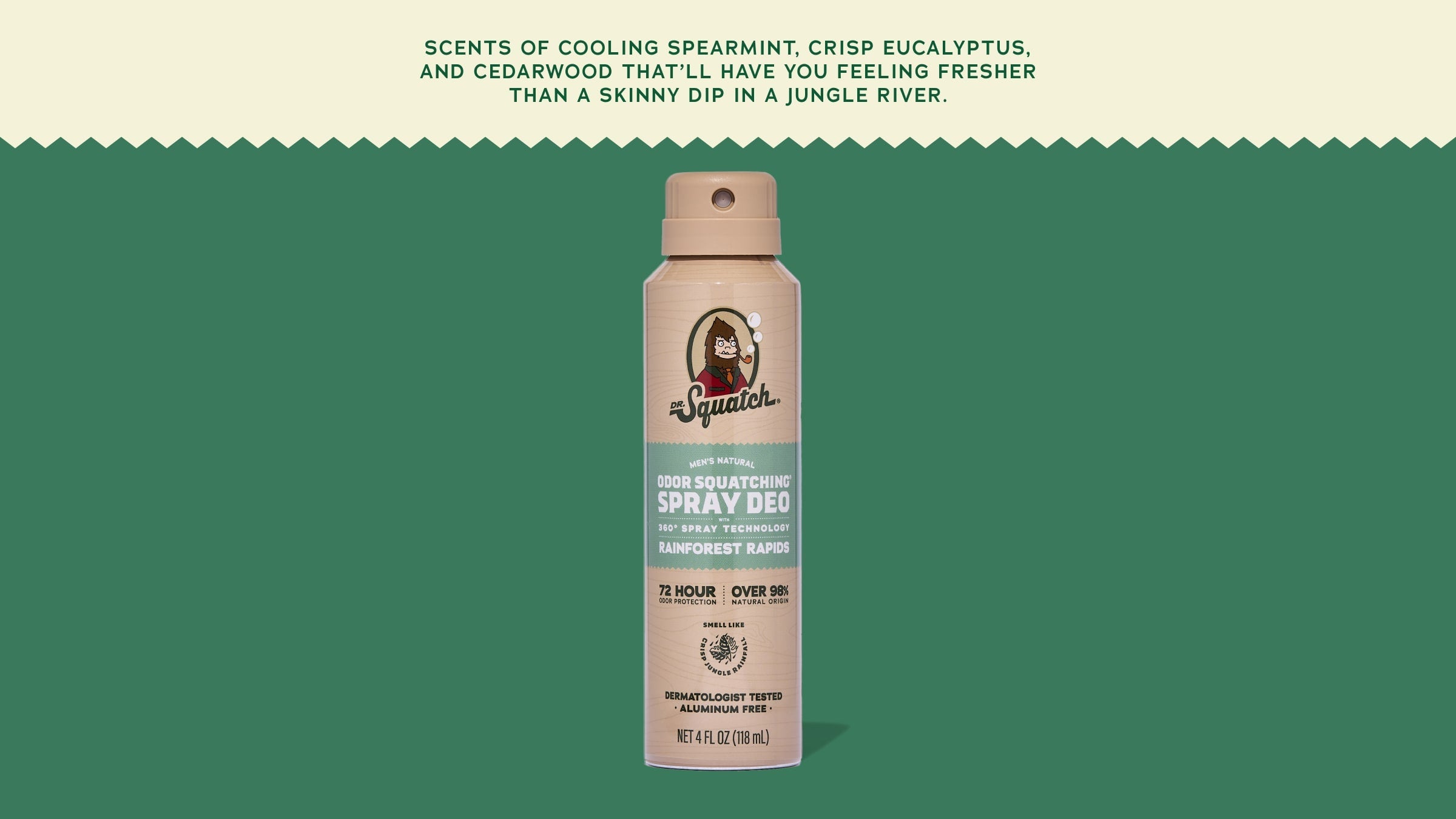 Rainforest Rapids Spray Deodorant - Good Morning Good Soap