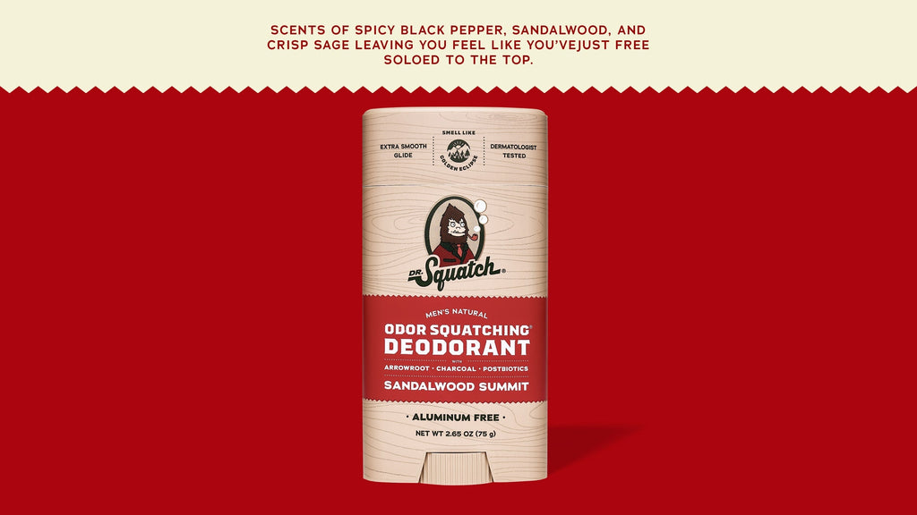 Sandalwood Summit Deodorant - Feel Fresh After the Gym