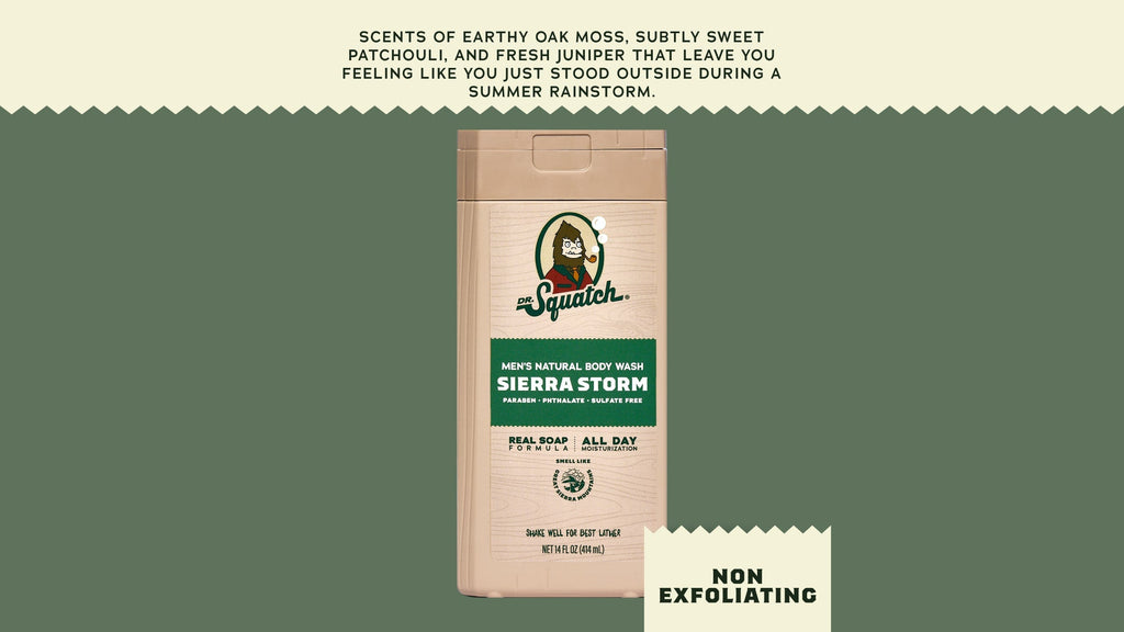 14 oz Sierra Storm Body Wash - Freshness Built for Men
