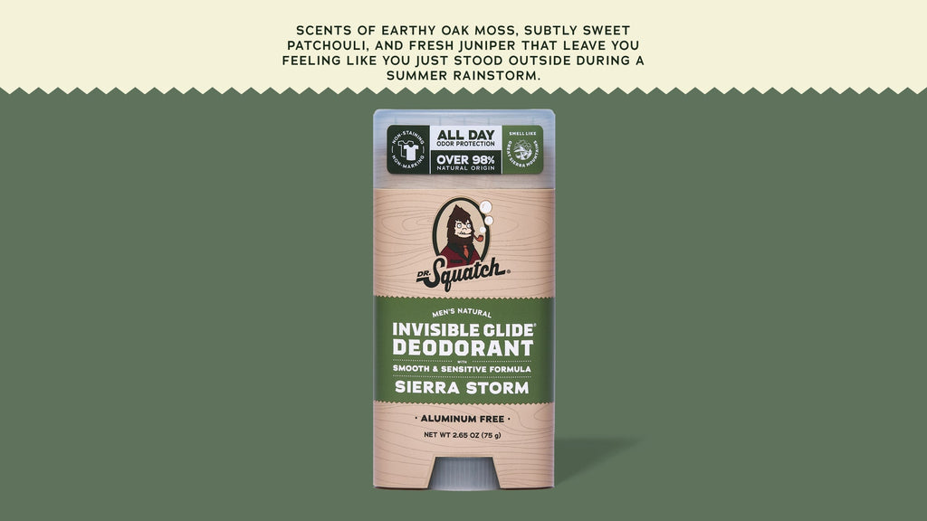 Sierra Storm Invisible Glide Deodorant - Your Freshest Start Yet
