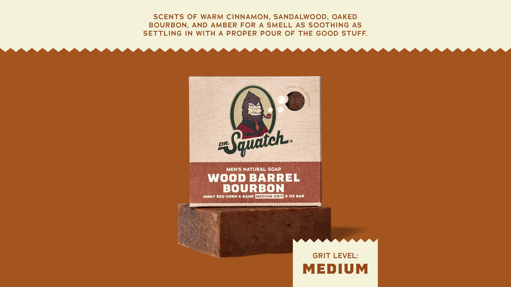 Wood Barrel Bourbon - Stay Ready After Every Wash